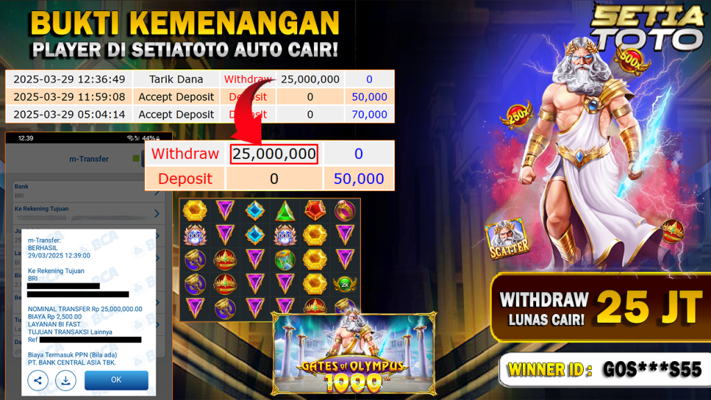 BUKTI KEMENANGAN