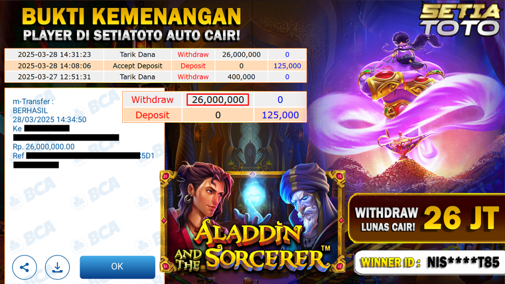 BUKTI KEMENANGAN