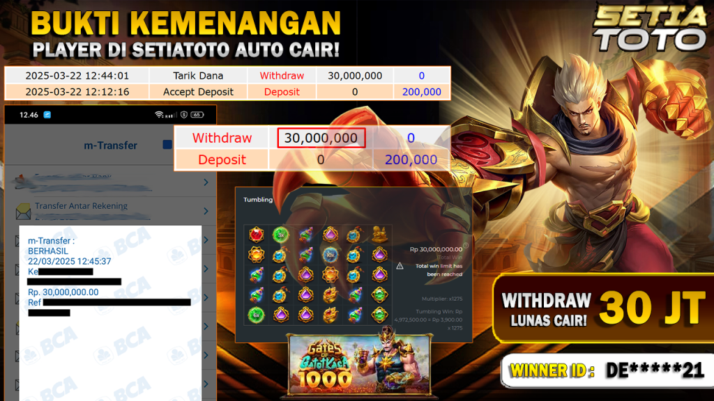 BUKTI KEMENANGAN