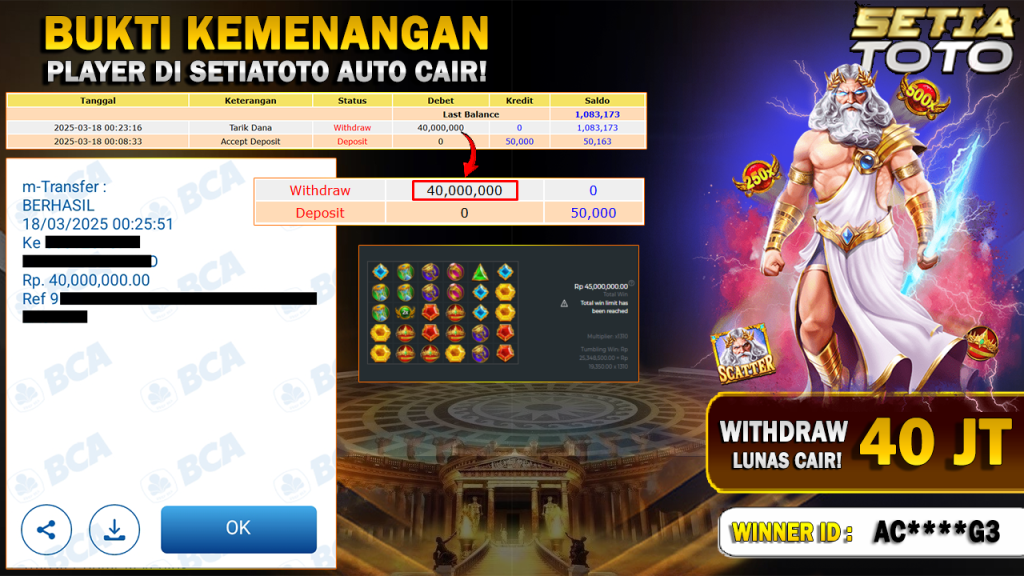 BUKTI KEMENANGAN