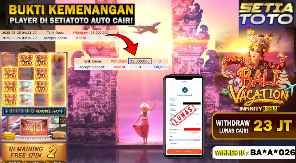 BUKTI KEMENANGAN