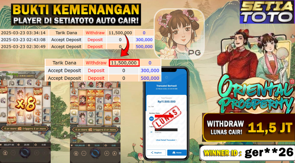 BUKTI KEMENANGAN
