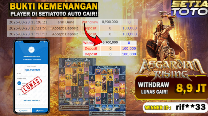 BUKTI KEMENANGAN