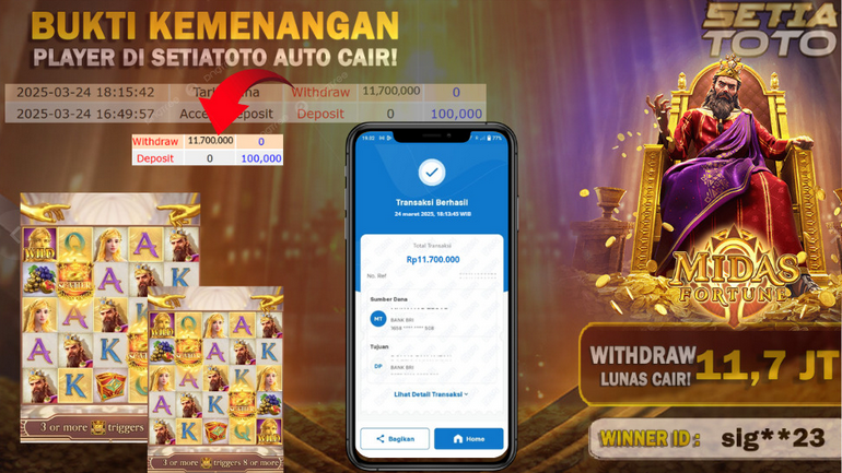 BUKTI KEMENANGAN