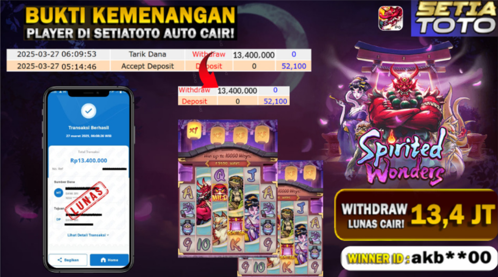 BUKTI KEMENANGAN