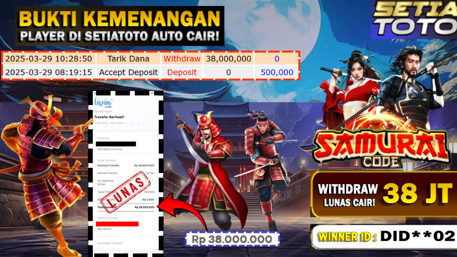 BUKTI KEMENANGAN