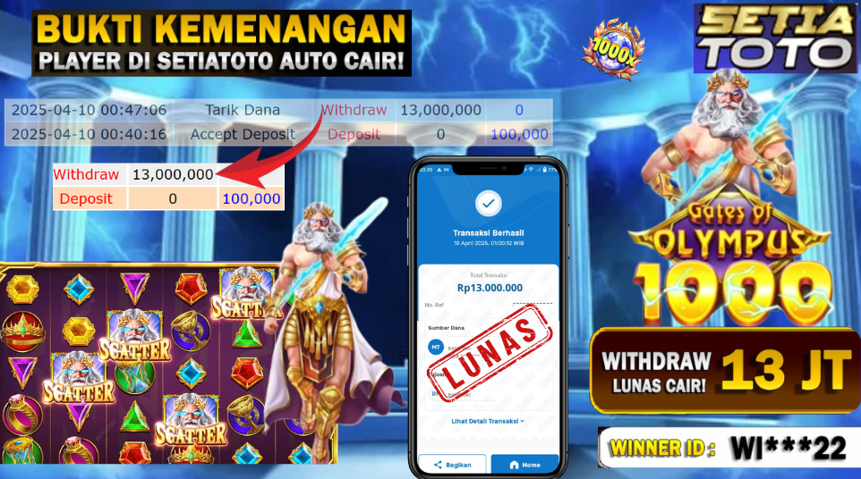 BUKTI KEMENANGAN