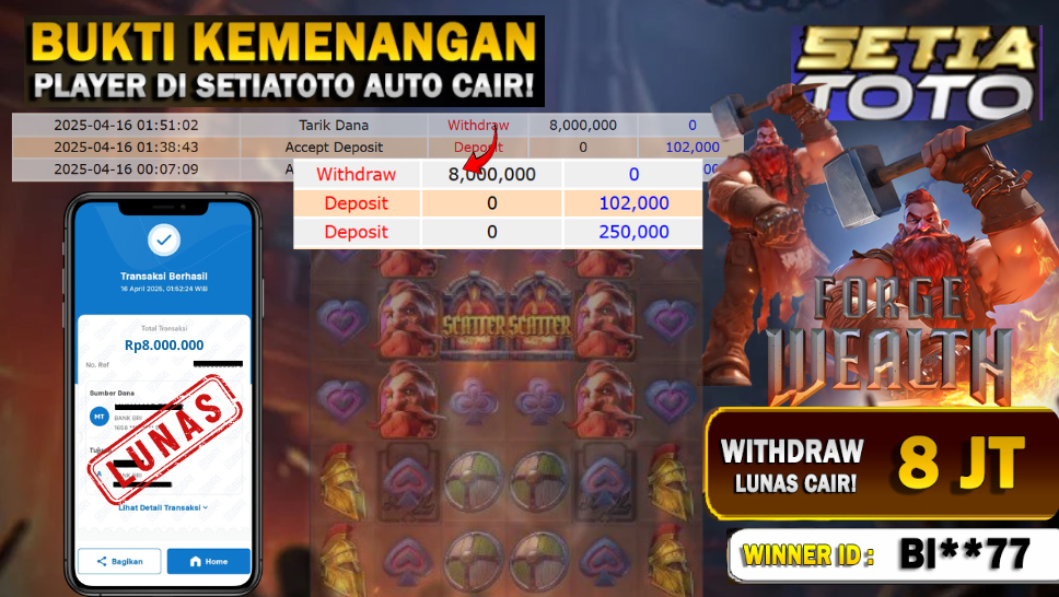 BUKTI KEMENANGAN