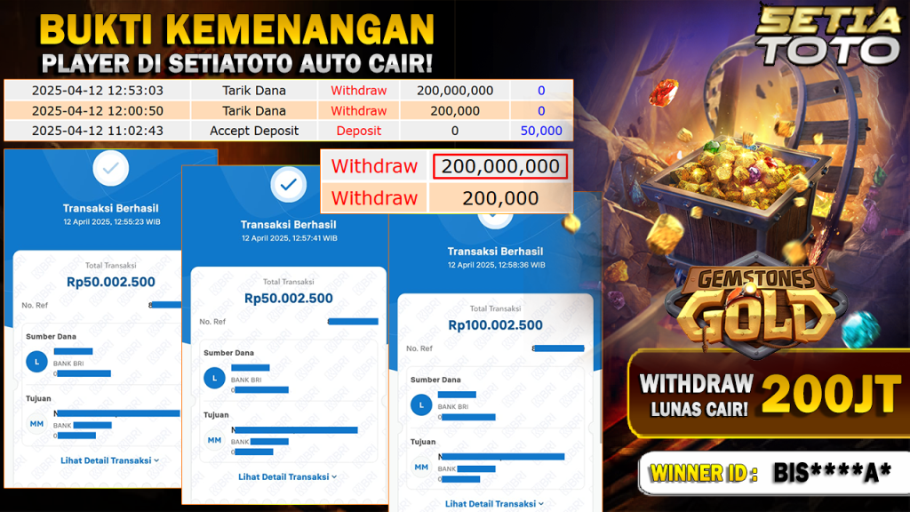 BUKTI KEMENANGAN