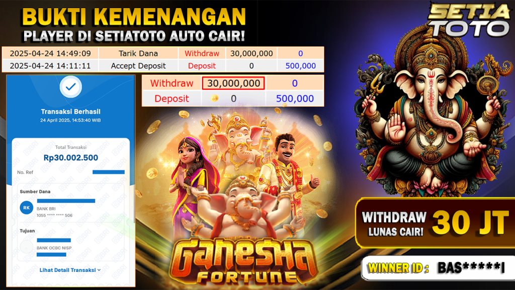 BUKTI KEMENANGAN