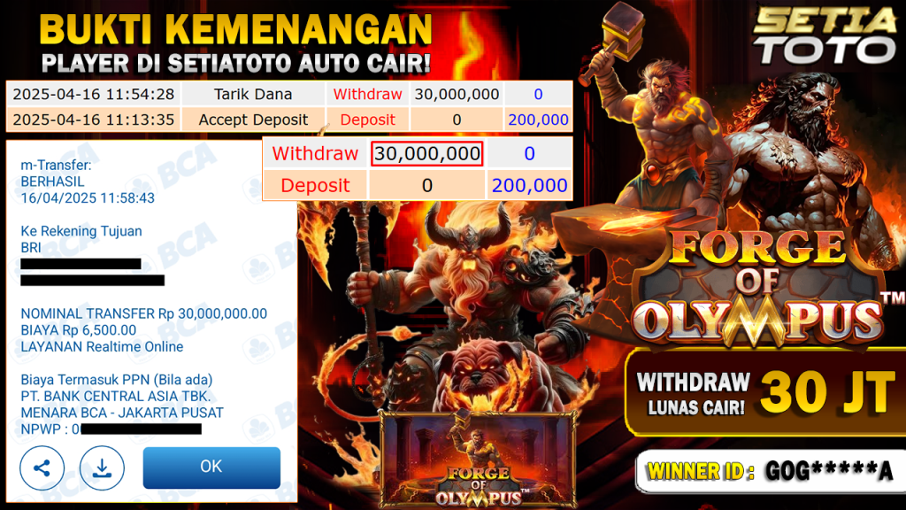 BUKTI KEMENANGAN