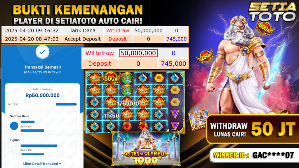 BUKTI KEMENANGAN