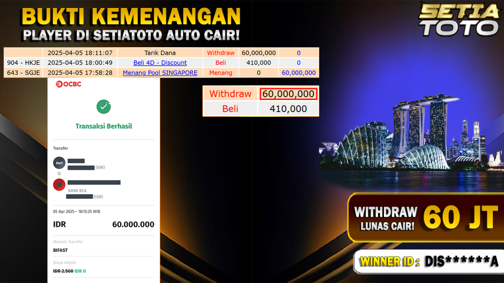 BUKTI KEMENANGAN