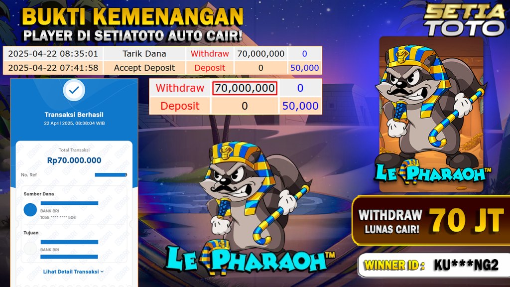 BUKTI KEMENANGAN
