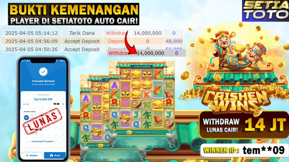 BUKTI KEMENANGAN