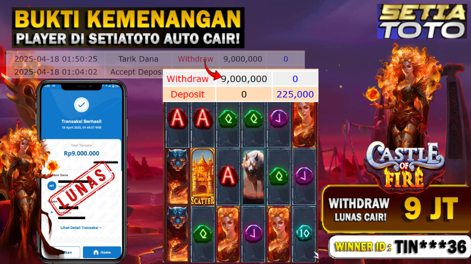 BUKTI KEMENANGAN