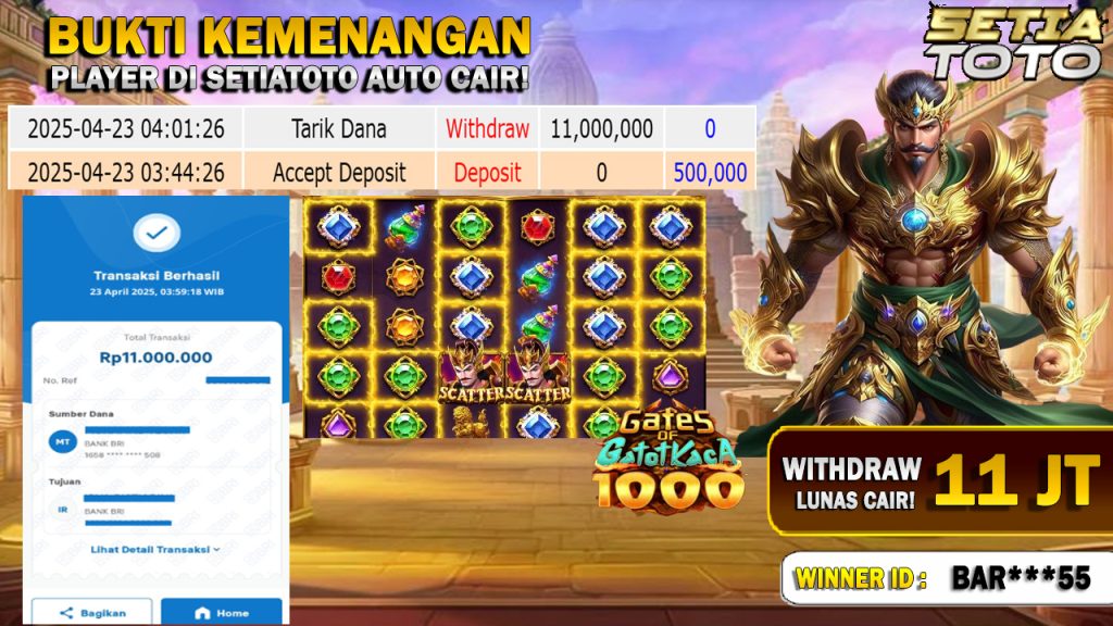 BUKTI KEMENANGAN