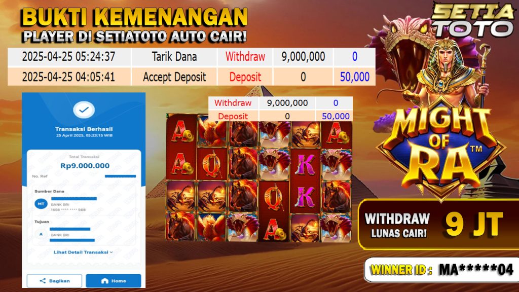 BUKTI KEMENANGAN