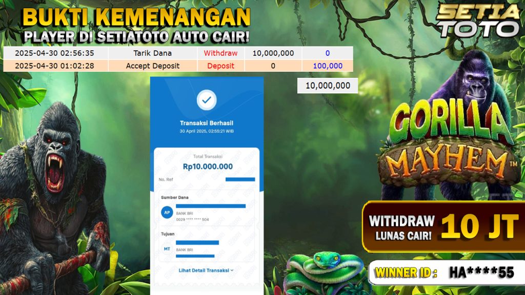 BUKTI KEMENANGAN