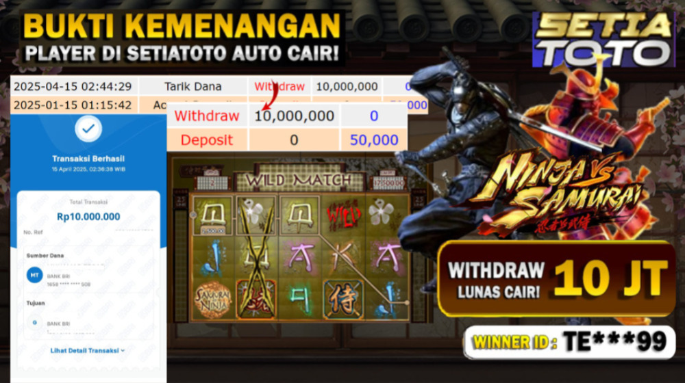 BUKTI KEMENANGAN