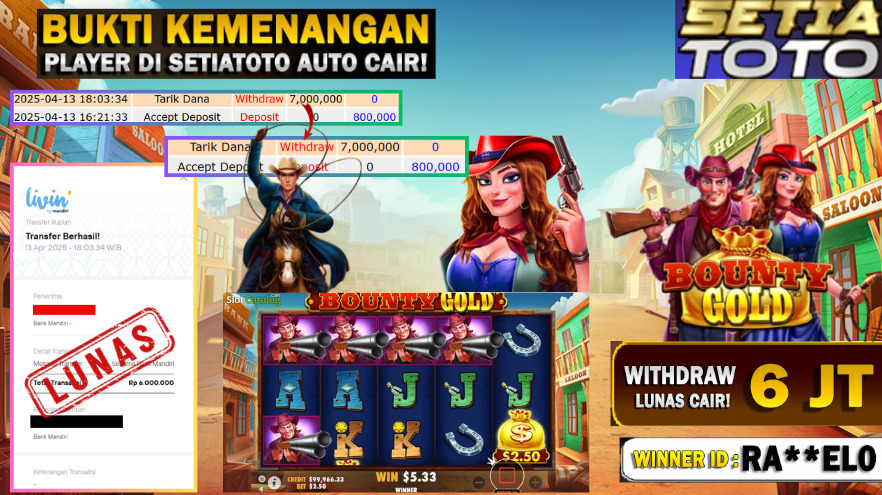 BUKTI KEMENANGAN
