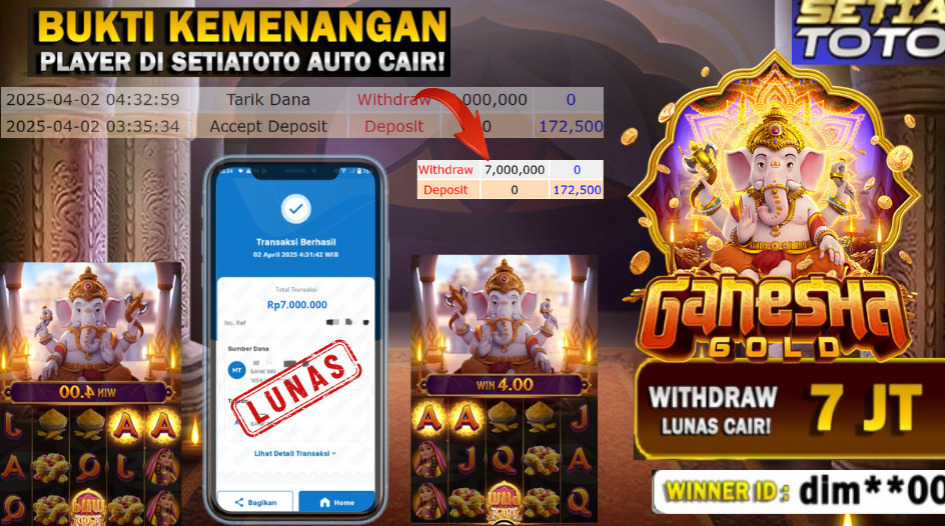 BUKTI KEMENANGAN