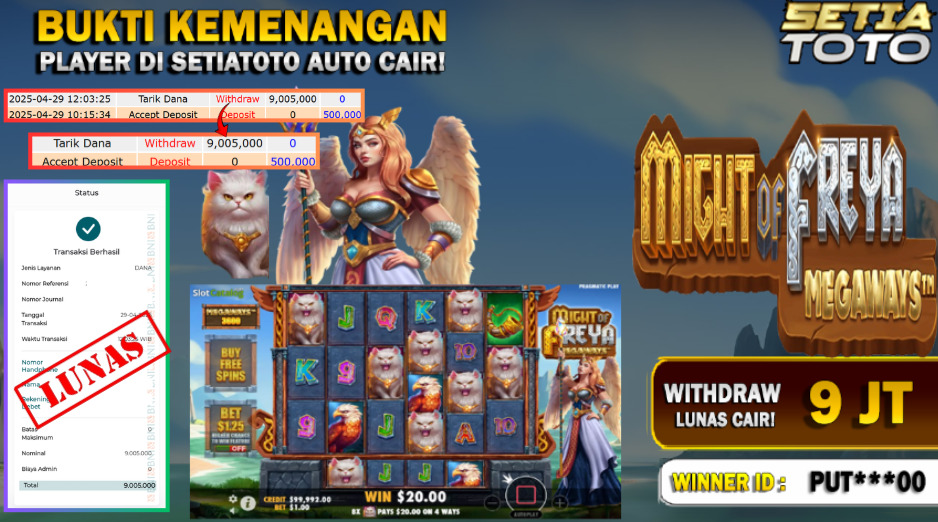 BUKTI KEMENANGAN