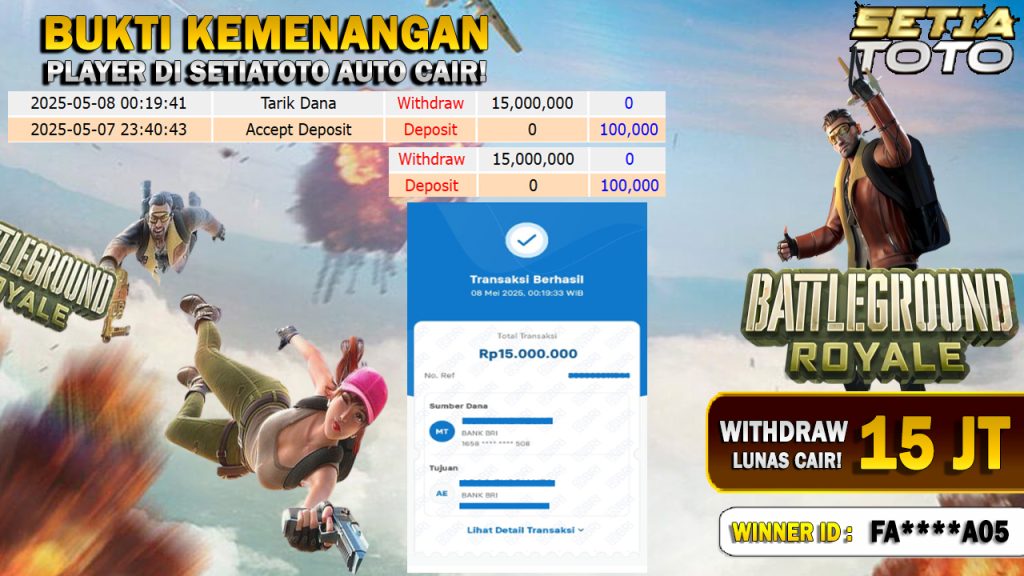 BUKTI KEMENANGAN