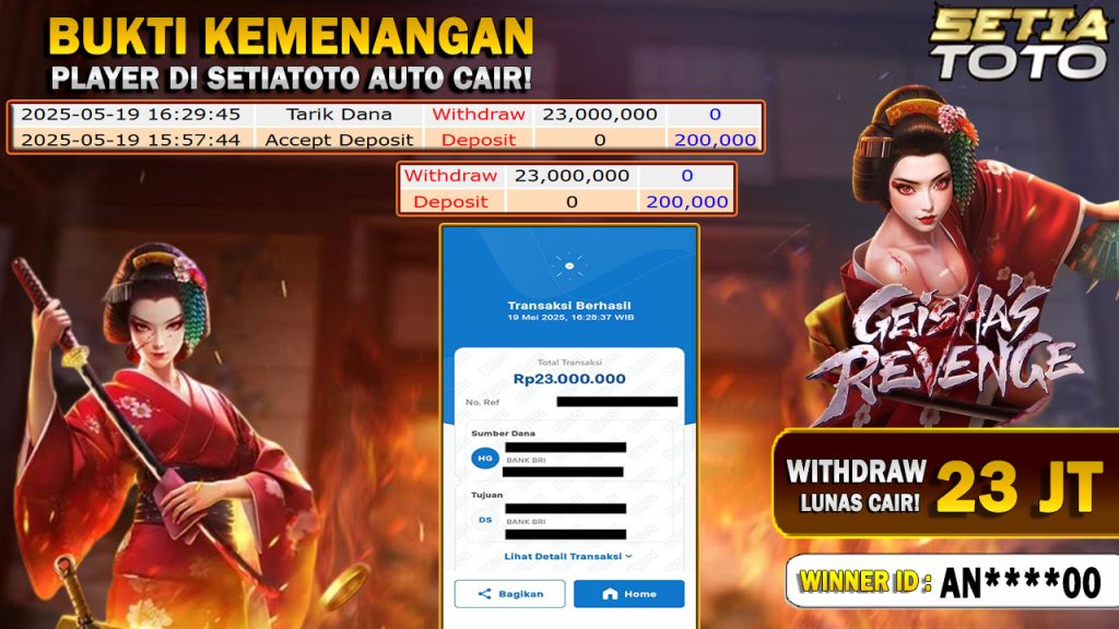 BUKTI KEMENANGAN