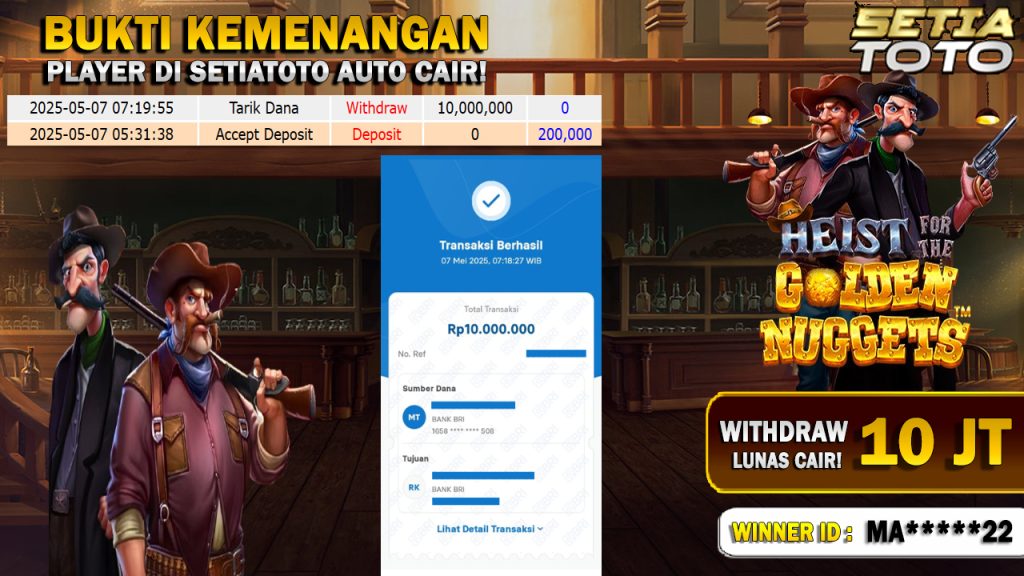 BUKTI KEMENANGAN