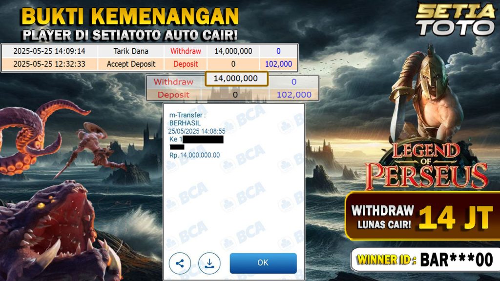 BUKTI KEMENANGAN