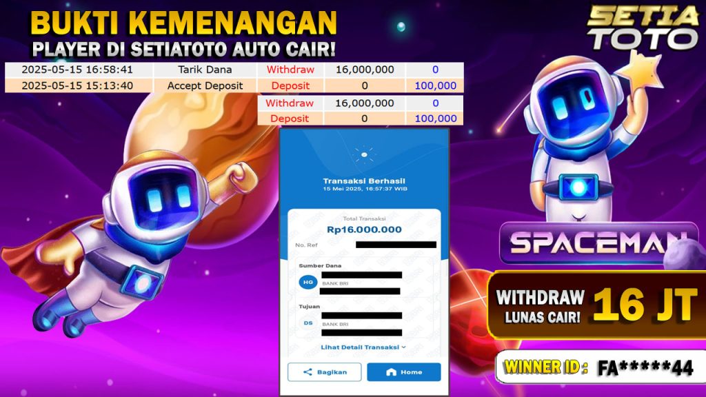 BUKTI KEMENANGAN