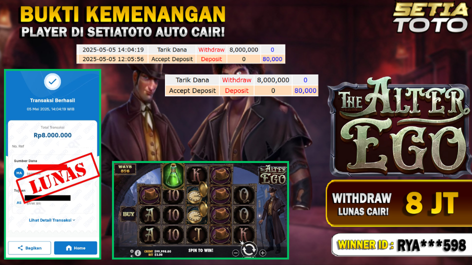 BUKTI KEMENANGAN