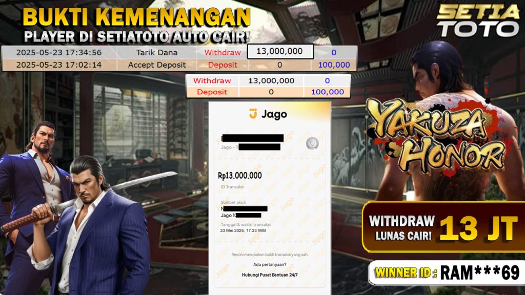 BUKTI KEMENANGAN