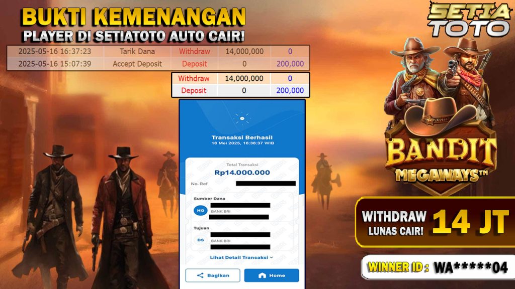 BUKTI KEMENANGAN