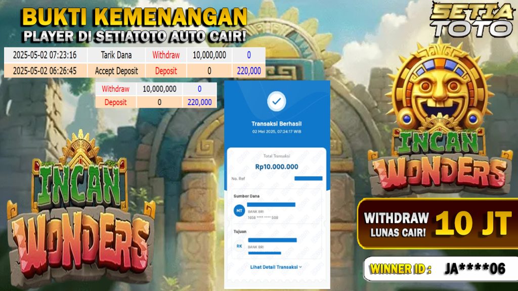 BUKTI KEMENANGAN