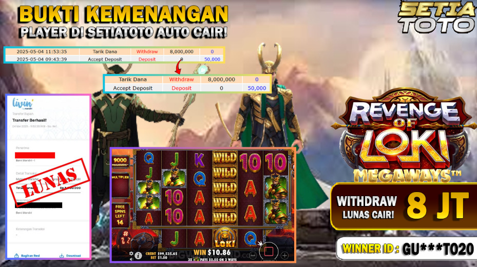BUKTI KEMENANGAN