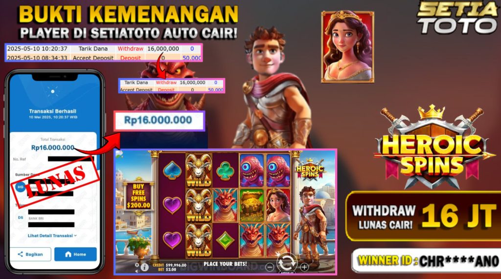 BUKTI KEMENANGAN