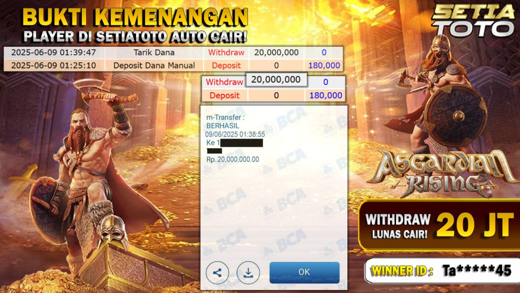 BUKTI KEMENANGAN