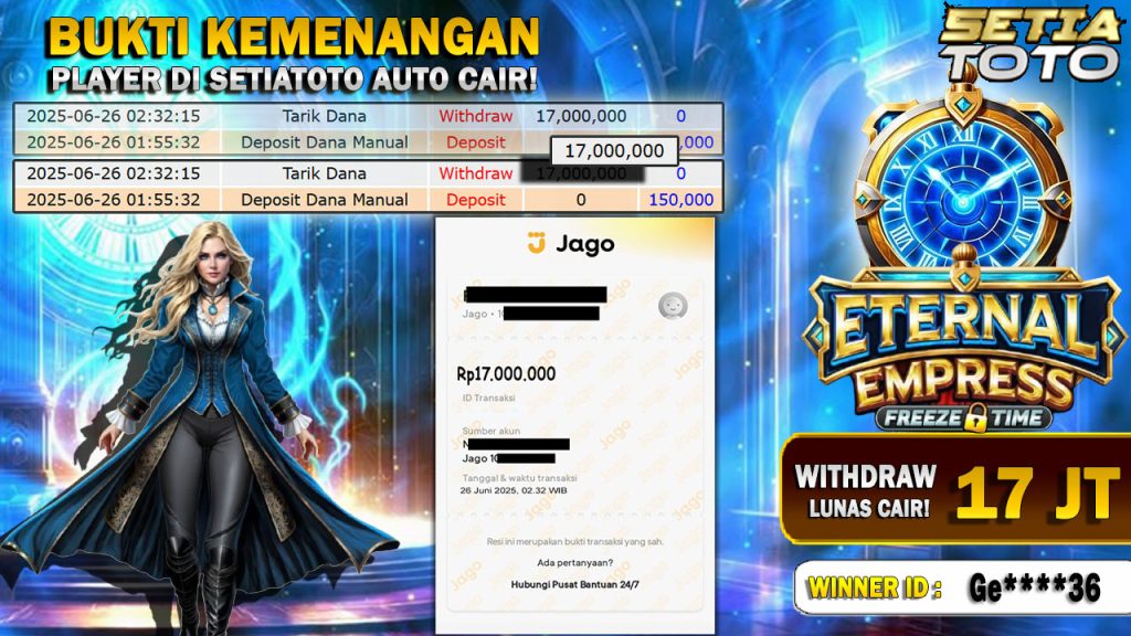 BUKTI KEMENANGAN