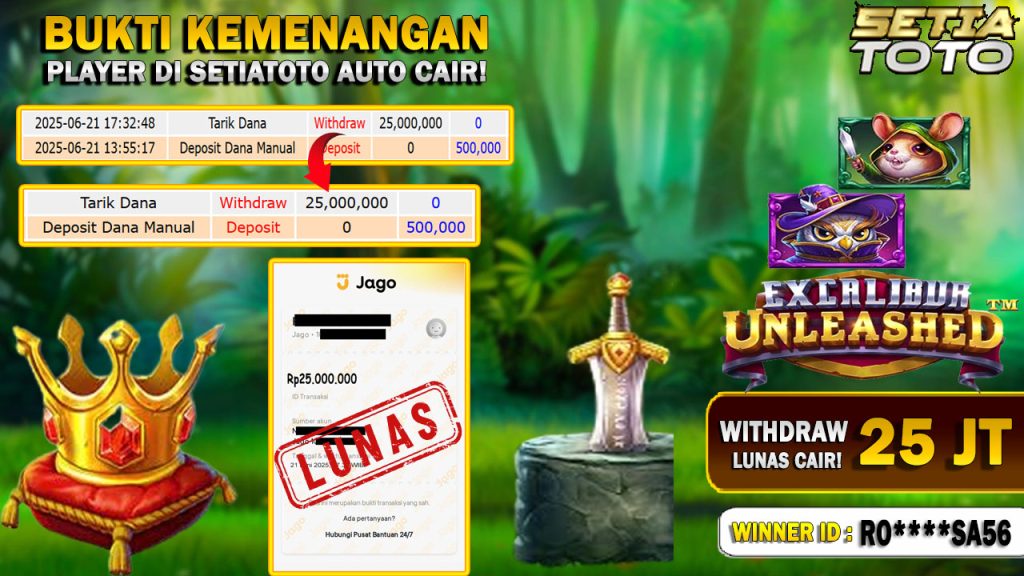 BUKTI KEMENANGAN