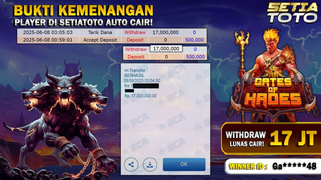 BUKTI KEMENANGAN