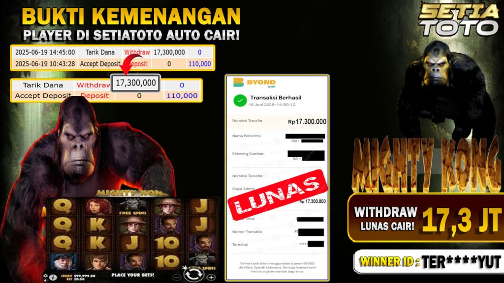 BUKTI KEMENANGAN