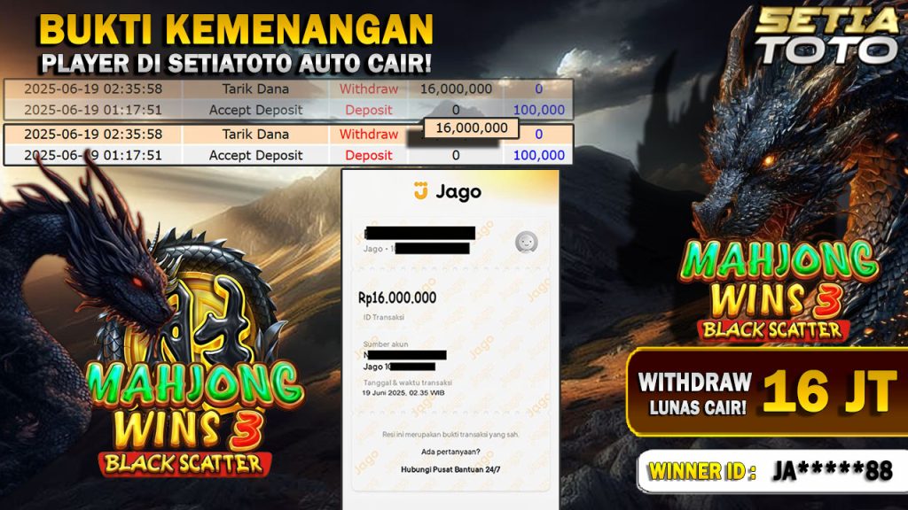 BUKTI KEMENANGAN