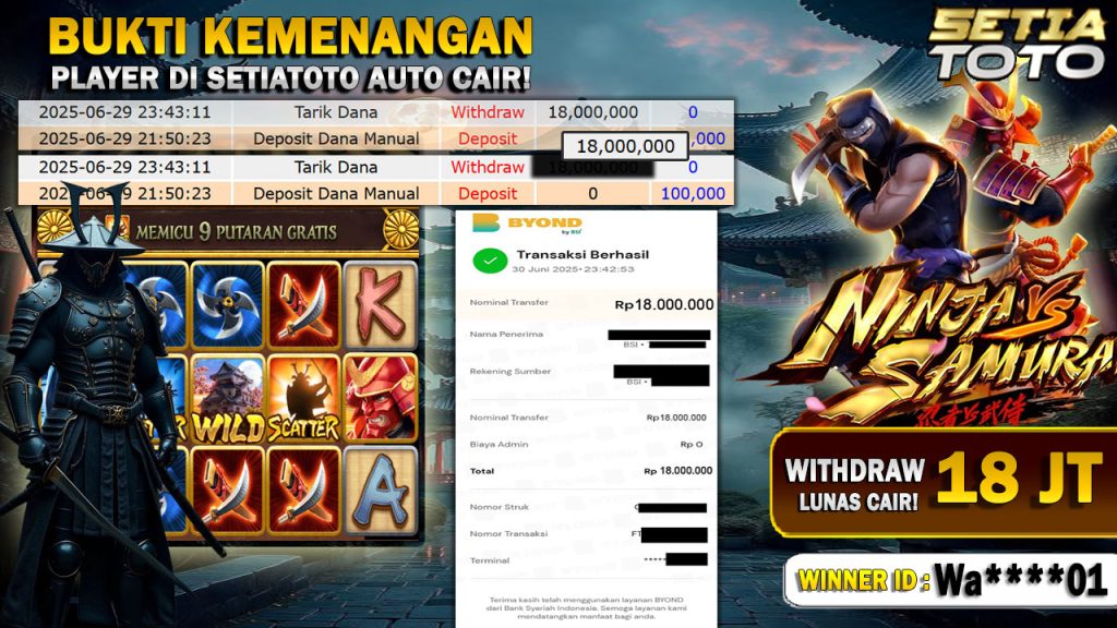 BUKTI KEMENANGAN
