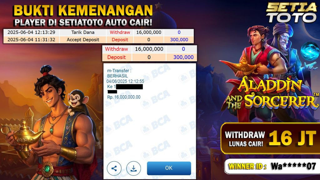 BUKTI KEMENANGAN