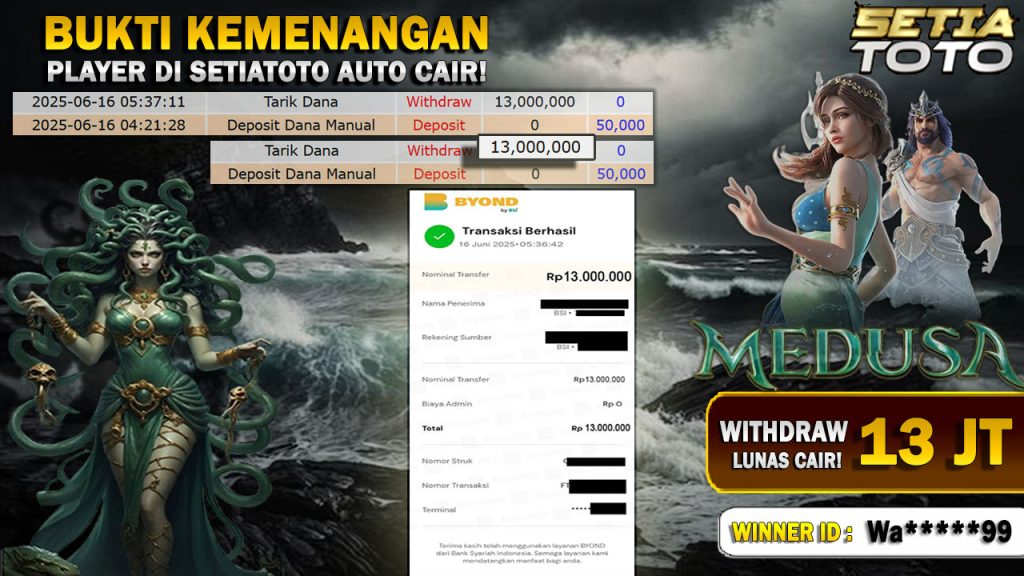 BUKTI KEMENANGAN