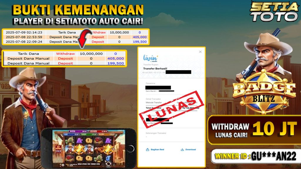 BUKTI KEMENANGAN