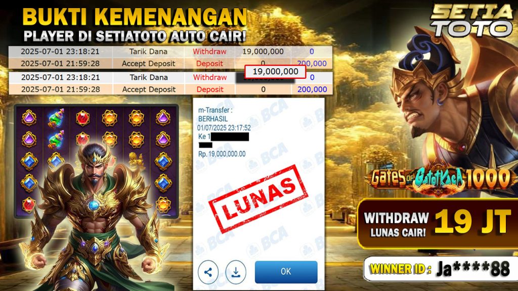 BUKTI KEMENANGAN