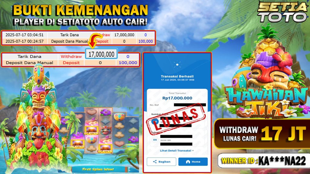 BUKTI KEMENANGAN